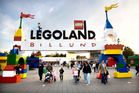 Legoland ligger tæt ved Bindesbølgård Ferielejligheder